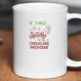 Christmas It Takes A Lot Of Sparkle To Be A Childcare Provider Coffee Mug