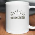 Here Comes The Sun Summer Beach Sunshine Graphic Coffee Mug