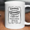 Cornhole Champ Boss Of The Toss Funny Pr Coffee Mug