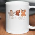 Costa Rica Sloths Souvenir Pura Vida Shirt Coffee Mug