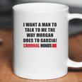 Criminal Minds Morgan And Garcia Coffee Mug