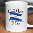 Cute Now Ladies El Salvador Til My Salvadoran Comes Out Wome Coffee Mug