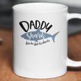 Daddy Shark Art Dad Birthday Gifts Coffee Mug