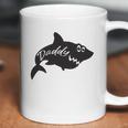 Daddy Shark Cute Funny Family Ocean Beach Summer Vacation Coffee Mug