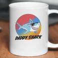 Daddy Shark With Sunglasses Dad Birthday Gifts Coffee Mug