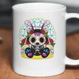 Day Of The Dead Dia De Los Muertos Bunny Sugar Skull Coffee Mug