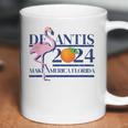 Desantis 2024 Make America Florida Flamingo Election V6 Coffee Mug