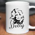 Dolly Graphic Women Vintage Dolly Casual Country Music For Band Music Lovers Coffee Mug