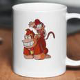 Donkey And Diddy Kong Piggy Back Ride Cute Coffee Mug