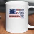 Faith Freedom Firearms Fellowship Friends Family Flag Coffee Mug