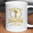 Fantasy Football Funny Champ Champion Draft Coffee Mug