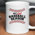 My First Baseball Season Baby One Piece Coffee Mug