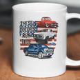 Ford 100Th Anniversary Red White Blue Trucks Coffee Mug