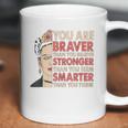 Frida Kahlo You Are Braver Than You Believe Coffee Mug