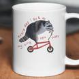 Funny Raccoon On Bike Do Silly Thing Coffee Mug