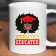 Georgia Tech Educated Black Girl Graduate University Black History Month Proud Black Gift Coffee Mug