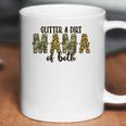 Glitter And Dirt Mom Of Both Leopard And Camo Mama Of Both Coffee Mug