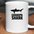 Grandpa Shark Shirt Matching Family Tribe Papa Coffee Mug