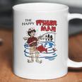 The Happy Fisherman Funny Coffee Mug