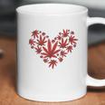 Heart Funny Valentines Day Cannabis 420 Pot Stoner Gift Coffee Mug