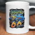 Hot Rod Route 66 Sign American Muscle Classic History Coffee Mug