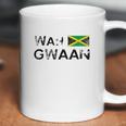 Jamaica Wah Gwaan Flag Jamaican Pride Fan Gift Coffee Mug