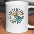 Jaws Amity Island Surf 1975 Yellow Heather Coffee Mug