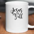 Jesus Saves Yall Southern Christian Womens Coffee Mug