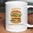 Junk Food Cheeseburger Hamburger Day Burger Fries Coffee Mug