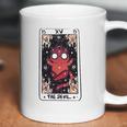 Kawaii Pastel Goth Art The Devil Tarot Cute Demon Cat Creepy Coffee Mug