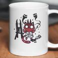 Kawaii Pastel Goth Art Devilish Cute Cat Demon Painting Coffee Mug