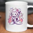 Kawaii Pastel Goth Cute Creepy Grim Reaper Cat Coffee Mug