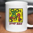 Keith Haring Stop Aids Coffee Mug