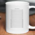 Length Check Kat Coffee Mug