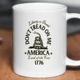 Liberty Or Death Don’T Tread On Me Ladies Womens Coffee Mug