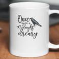 Literary Gift Edgar Allan Poe Nevermore Raven Coffee Mug