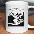 Living In A Van Down By The River Camping And Hiking Coffee Mug