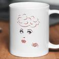 I Love Lucy 50S Tv Series Eyelashes Coffee Mug