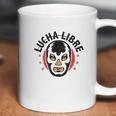 Lucha Libre Retro Mexican Wrestler Wrestling Red M Coffee Mug