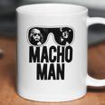 Macho Man Wrestler Ooold School Purple Coffee Mug