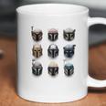 The Mandalorian Battle Worn Helmets Coffee Mug