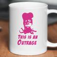 Mighty Boosh-Tony Harrison-This Is An Outrage Shirt Coffee Mug