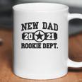 New Dad 2021 Rookie Department Coffee Mug