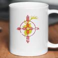 New Mexico State Flag Elk Hunting Zia Symbol Design Coffee Mug