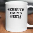 The Office Schrute Farm Beets Gray Coffee Mug