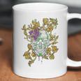 Old Glory Mardi Gras Voodoo Zombie Skull Mens Coffee Mug