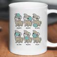 Pug Dog Wearing Face Social Distancing Gift Coffee Mug