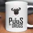 Pugs Not Drugs Awareness Coffee Mug