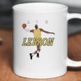 Purple Los Angeles Lebron Air Pic Coffee Mug