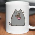 Pusheen The Cat Eating Noodles Coffee Mug